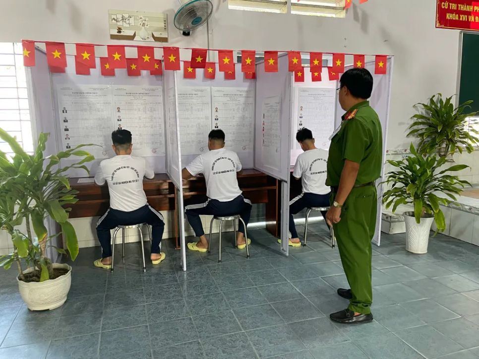 Những cử tri đặc biệt trong ngày bầu cử Những cử tri đặc biệt trong ngày bầu cử