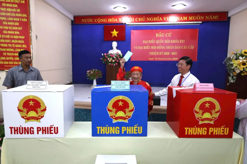 Những cử tri đặc biệt trong ngày bầu cử Những cử tri đặc biệt trong ngày bầu cử