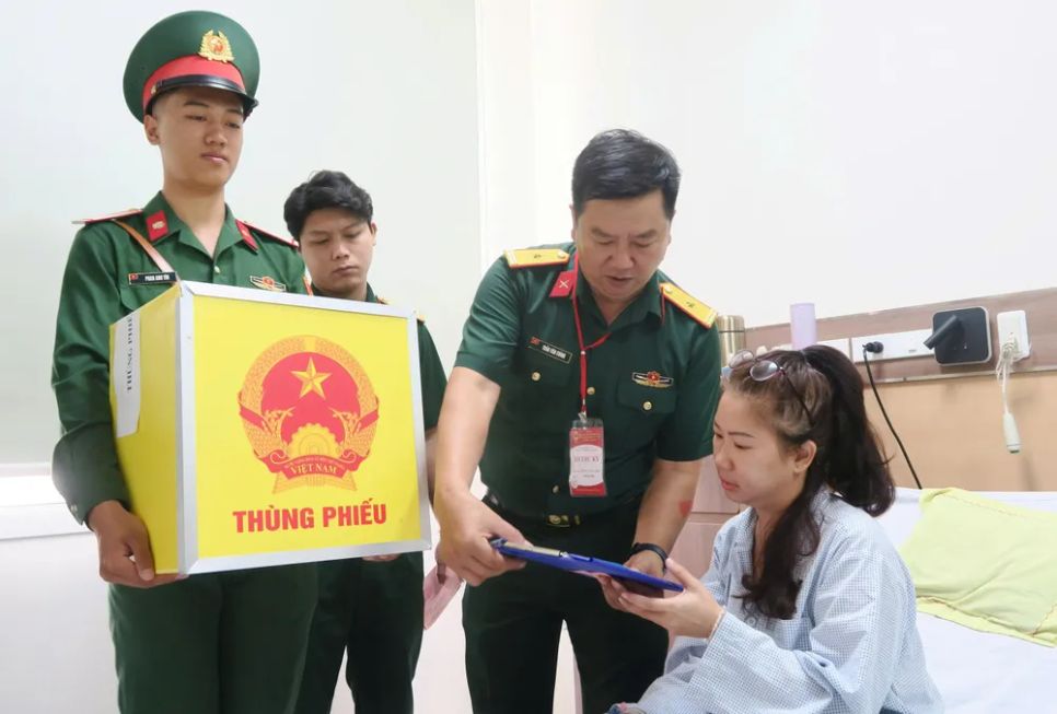 Những cử tri đặc biệt trong ngày bầu cử Những cử tri đặc biệt trong ngày bầu cử