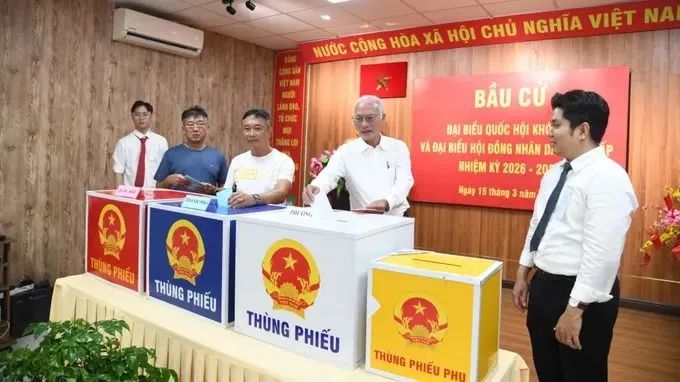 Đến 16 giờ ngày 15-3: Khoảng 72 triệu cử tri đi bầu cử, 5 tỉnh đạt tỷ lệ gần 100%