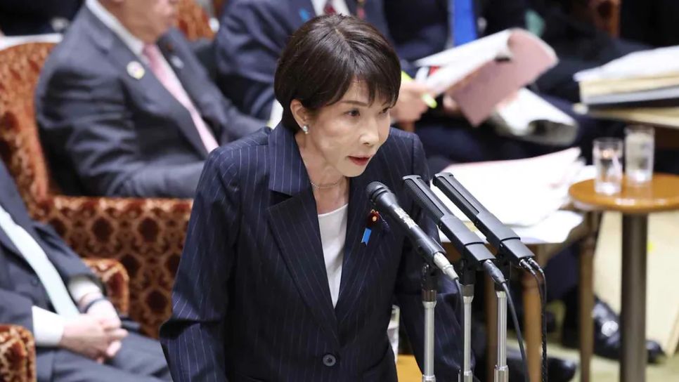 Thủ tướng Nhật Bản Sanae Takaichi phát biểu tại phiên họp Quốc hội ở Tokyo ngày 16-3. Ảnh: Nikkei Asia Thủ tướng Nhật Bản Sanae Takaichi phát biểu tại phiên họp Quốc hội ở Tokyo ngày 16-3. Ảnh: Nikkei Asia