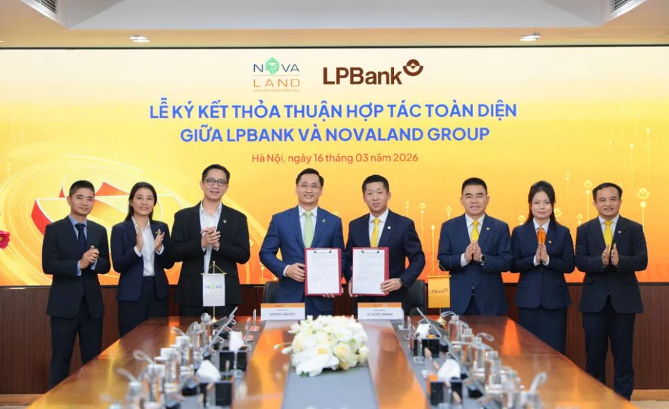 LPBank và Novaland sẽ phối hợp triển khai nhiều nội dung trọng tâm nhằm hỗ trợ hoạt động đầu tư, phát triển dự án và mở rộng các dịch vụ tài chính