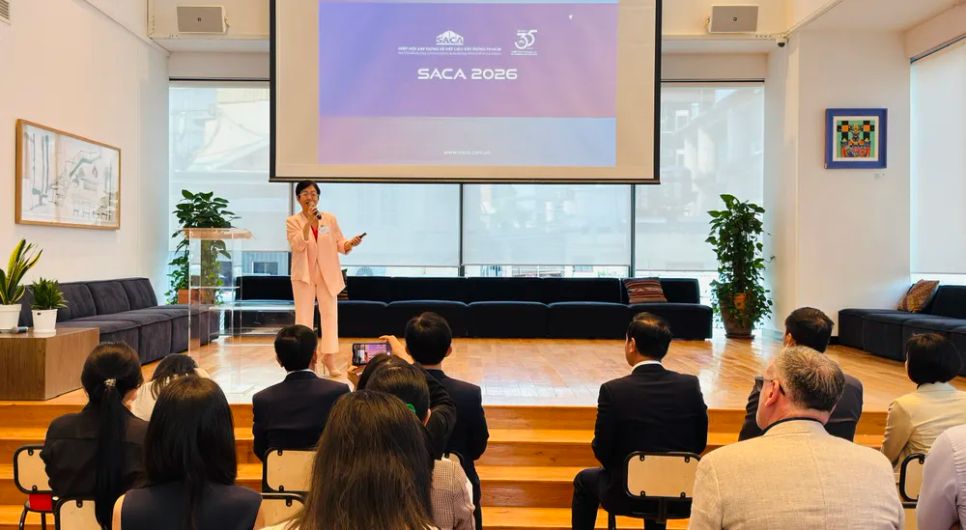 Tọa đàm “Thâm nhập thị trường và hợp tác Việt Nam – Australia: Cơ hội cho ngành xây dựng”, diễn ra chiều 17-3. Ảnh: ĐÌNH DƯ