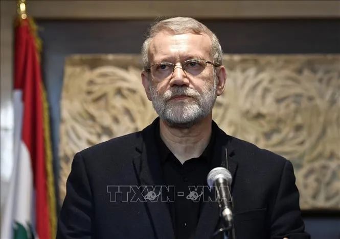 Thư ký Hội đồng An ninh quốc gia tối cao Iran (SNSC) Ali Larijani. Ảnh tư liệu: THX/TTXVN