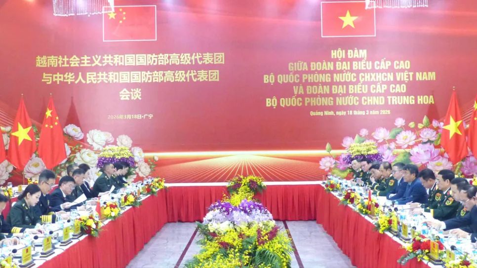 Quang cảnh cuộc hội đàm. Ảnh: T.B