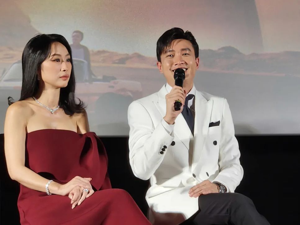 Quốc Trường hào hứng với vai diễn trong phim. Ảnh: VĂN TUẤN