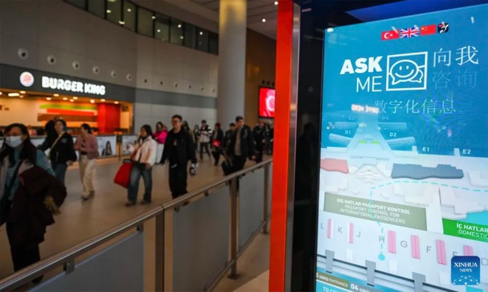 Sân bay Istanbul tại Thổ Nhĩ Kỳ. ẢNH: XINHUA