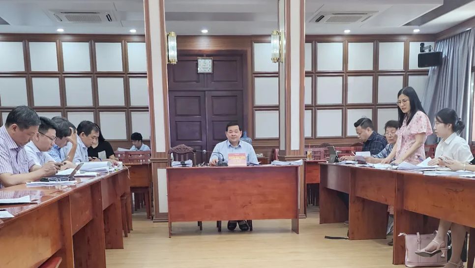 Dại diện Công ty Phú Mỹ Hưng phát biểu tại cuộc họp