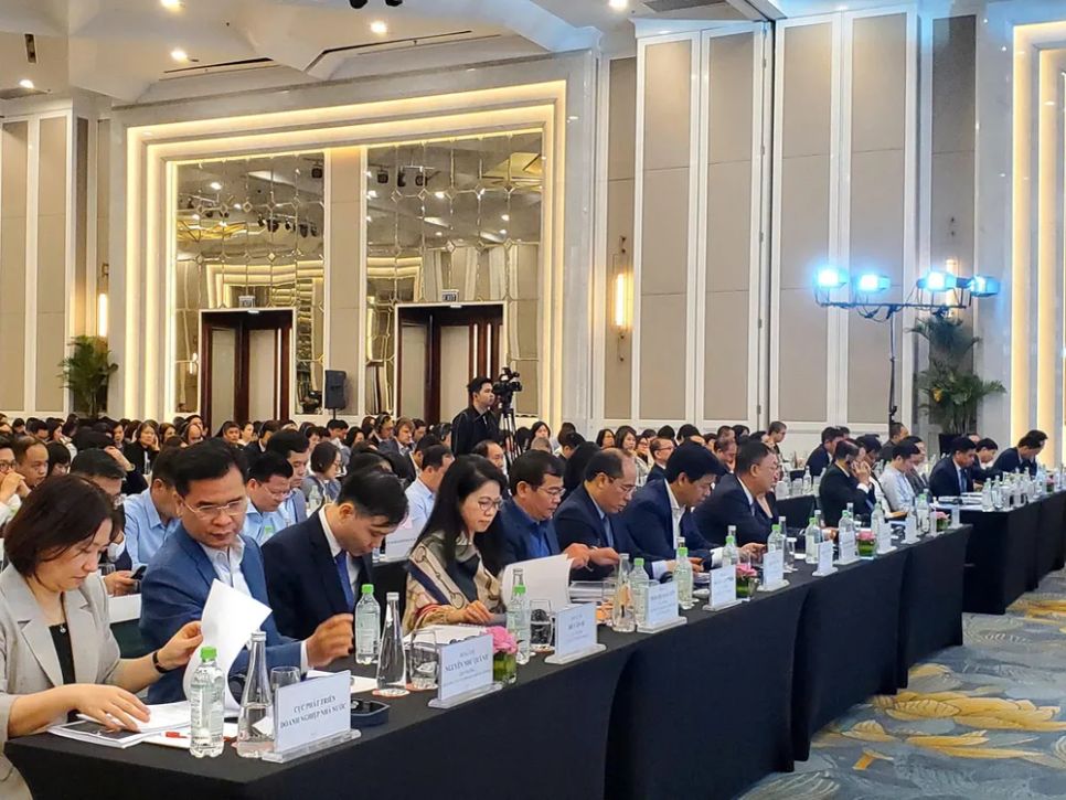 Các đại biểu tham dự hội nghị. Ảnh: HÀ NGUYỄN