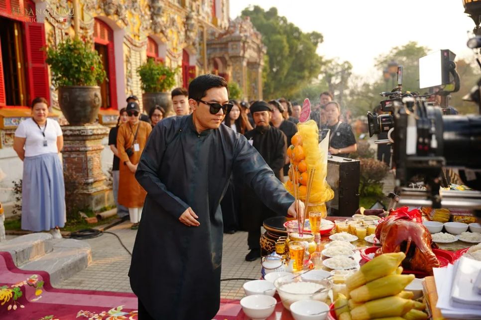 <i>Đạo diễn Namcito cùng với Bảo Nhân cầm trịch dự án. Ảnh: ĐPCC</i>