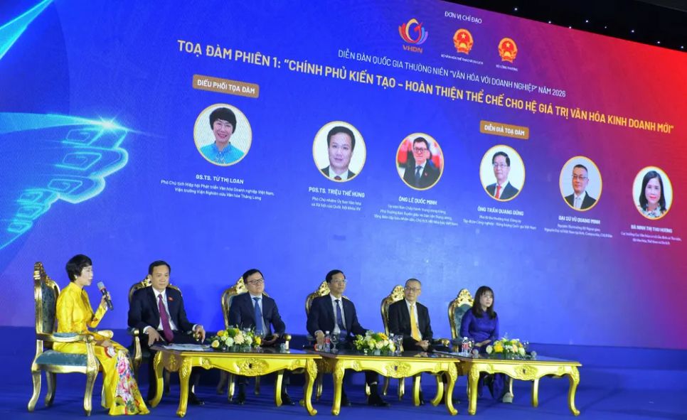 Tọa đàm tại Diễn đàn Quốc gia thường niên “Văn hóa với doanh nghiệp” năm 2026