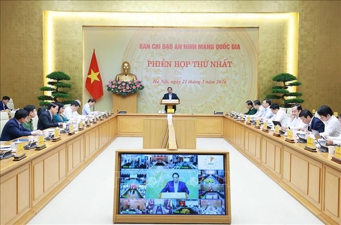 Thủ tướng Phạm Minh Chính chủ trì phiên họp. Ảnh: Dương Giang/TTXVN Thủ tướng Phạm Minh Chính chủ trì phiên họp. Ảnh: Dương Giang/TTXVN