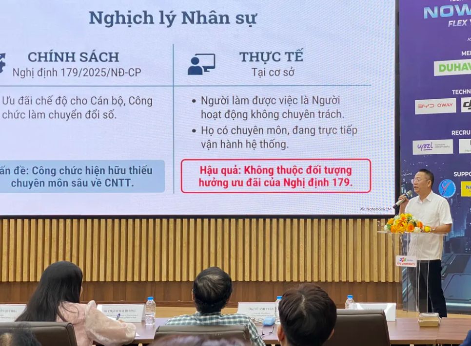 Đại diện chính quyền địa phương chia sẻ về thực trạng chuyển đổi số và đề xuất kiến nghị Đại diện chính quyền địa phương chia sẻ về thực trạng chuyển đổi số và đề xuất kiến nghị