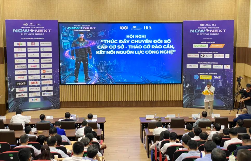 Hội nghị nằm trong khuôn khổ sự kiện Tech Fest & Job Fair 2026 Hội nghị nằm trong khuôn khổ sự kiện Tech Fest & Job Fair 2026