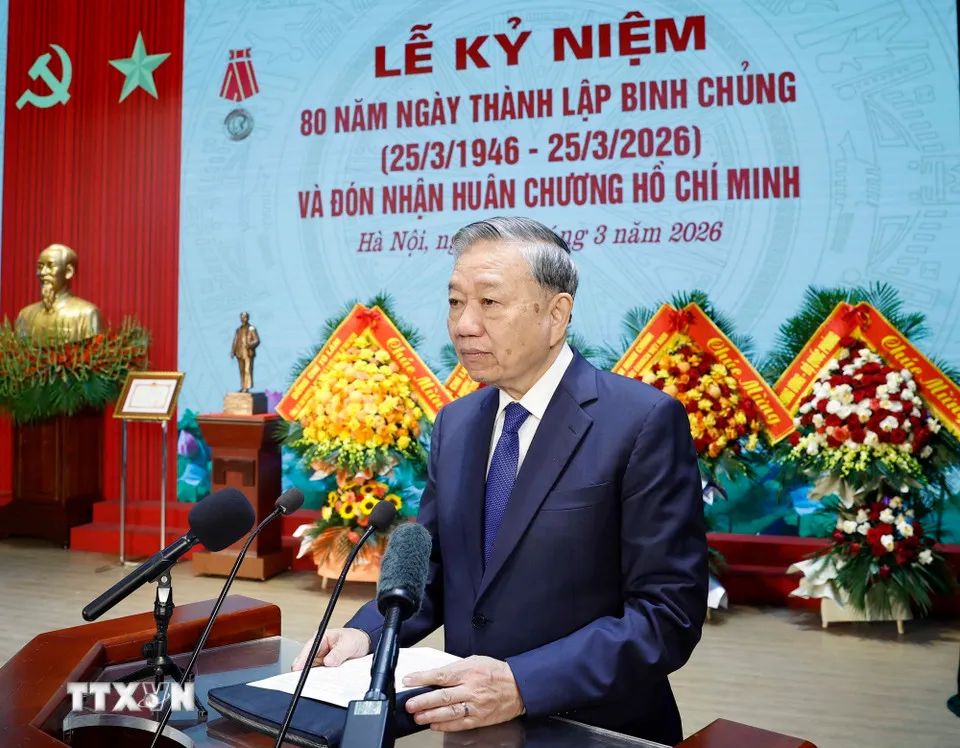 Tổng Bí thư Tô Lâm phát biểu chỉ đạo. Ảnh: TTXVN