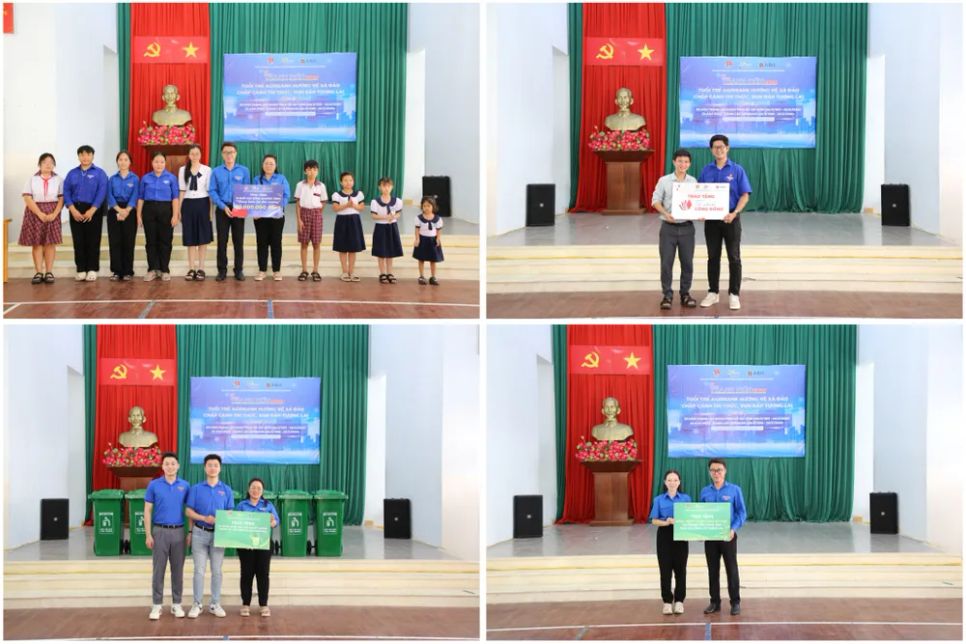 Tuổi trẻ Agribank trao tặng nhiều hạng mục góp phần xây dựng đời sống kinh tế xã đảo