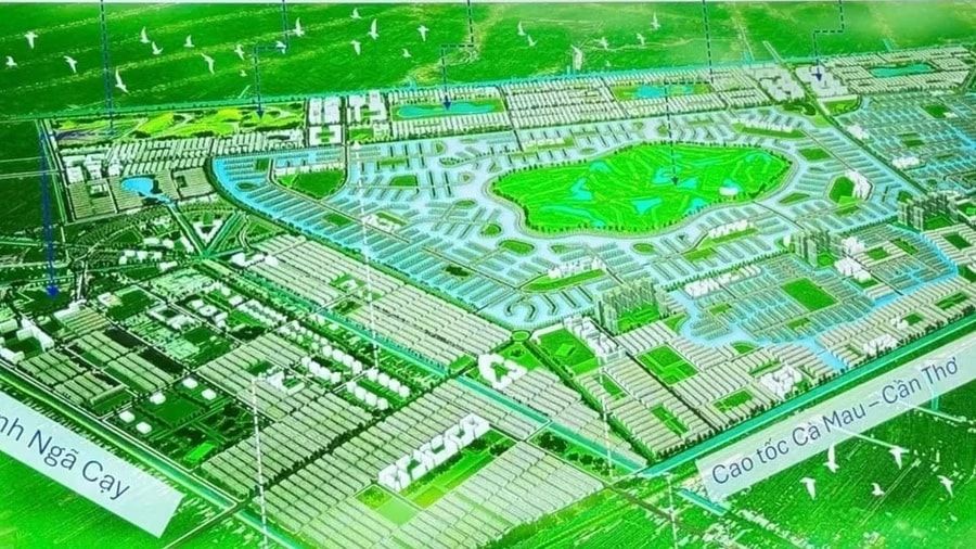 Phối cảnh khu đô thị du lịch nghỉ dưỡng Mekong tích hợp sân golf 36 lỗ với diện tích hơn 2.945 ha Phối cảnh khu đô thị du lịch nghỉ dưỡng Mekong tích hợp sân golf 36 lỗ với diện tích hơn 2.945 ha