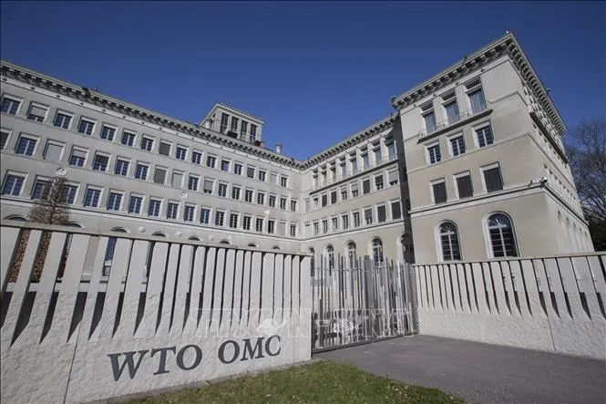 Trụ sở WTO tại Geneva, Thụy Sĩ. Ảnh: THX/TTXVN