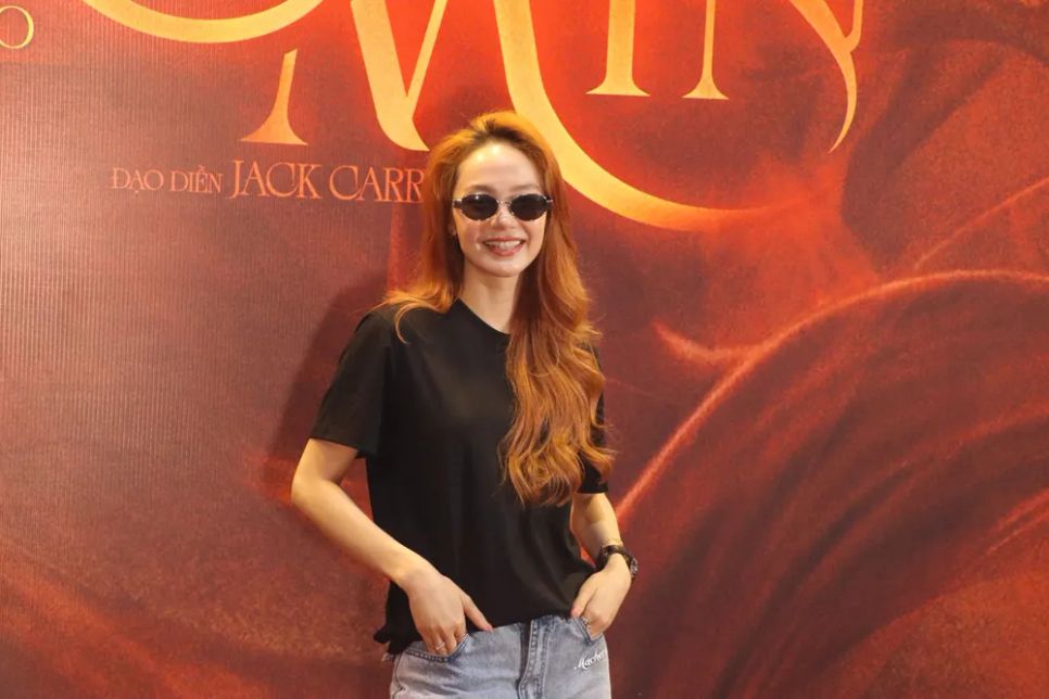 <i>Minh Hằng tái xuất điện ảnh sau thời gian sinh con, lo cho gia đình. Ảnh: V.HÀ</i>