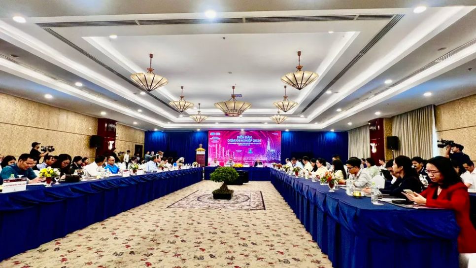 Nhiều doanh nghiệp tham gia Diễn đàn Doanh nghiệp 2026. Ảnh: MINH XUÂN