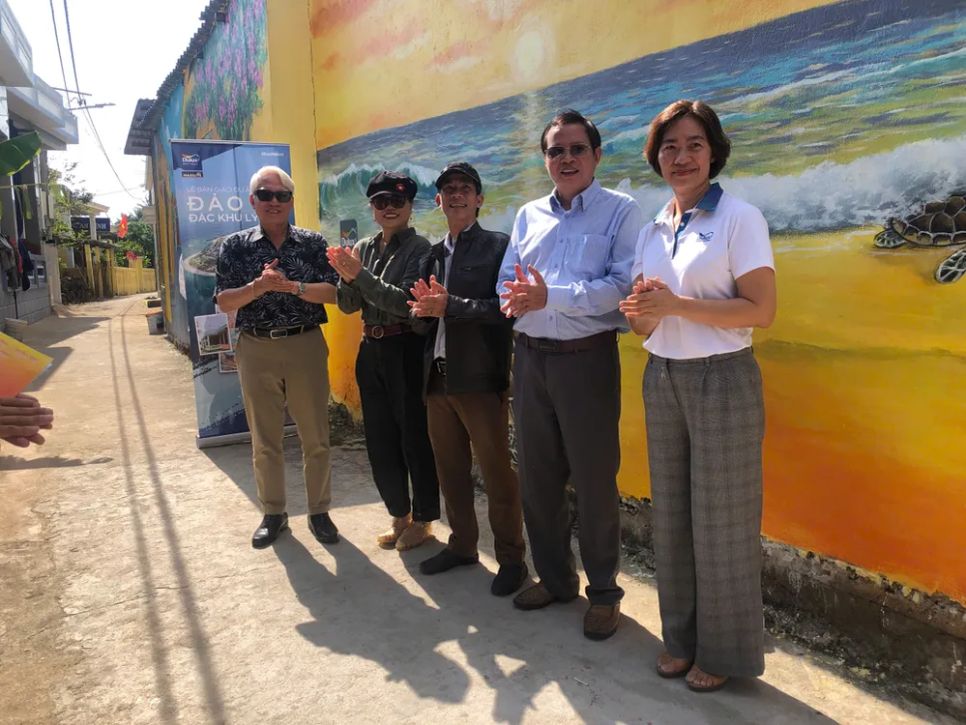 Những ngày cuối tháng 3, đảo Bé đã khoác lên diện mạo mới thông qua chương trình Born to be Wild. Ảnh: ĐÌNH NHỰT