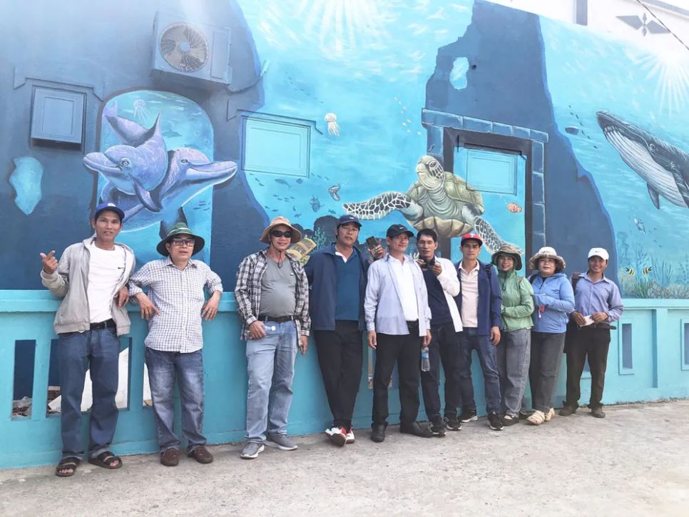 Tường nhà được 