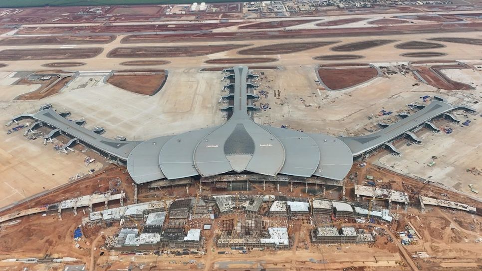 Công trường sân bay Long Thành