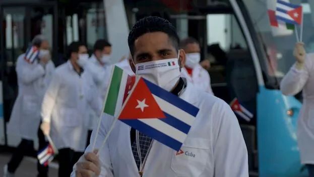 Bác sĩ Cuba hoạt động tại Mexico. Ảnh: diariodecuba.com