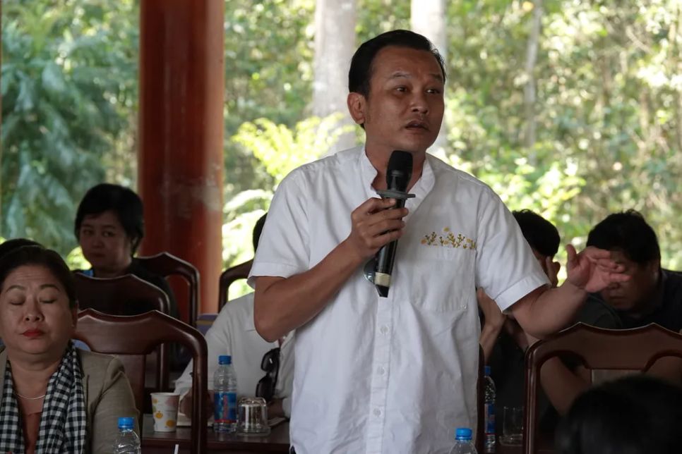 NSND Hữu Quốc chia sẻ nỗi niềm của những người nghệ sĩ làm sân khấu tư nhân. Ảnh: THÚY BÌNH NSND Hữu Quốc chia sẻ nỗi niềm của những người nghệ sĩ làm sân khấu tư nhân. Ảnh: THÚY BÌNH