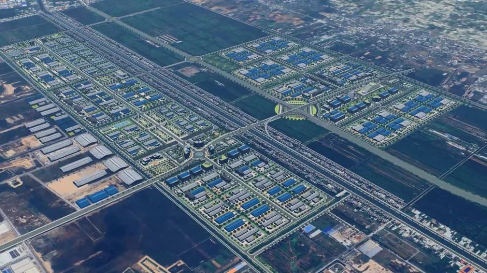 Phối cảnh Đồ án quy hoạch phân khu xây dựng tỷ lệ 1/2000 đối với KCN Phạm Văn Hai I và II Phối cảnh Đồ án quy hoạch phân khu xây dựng tỷ lệ 1/2000 đối với KCN Phạm Văn Hai I và II