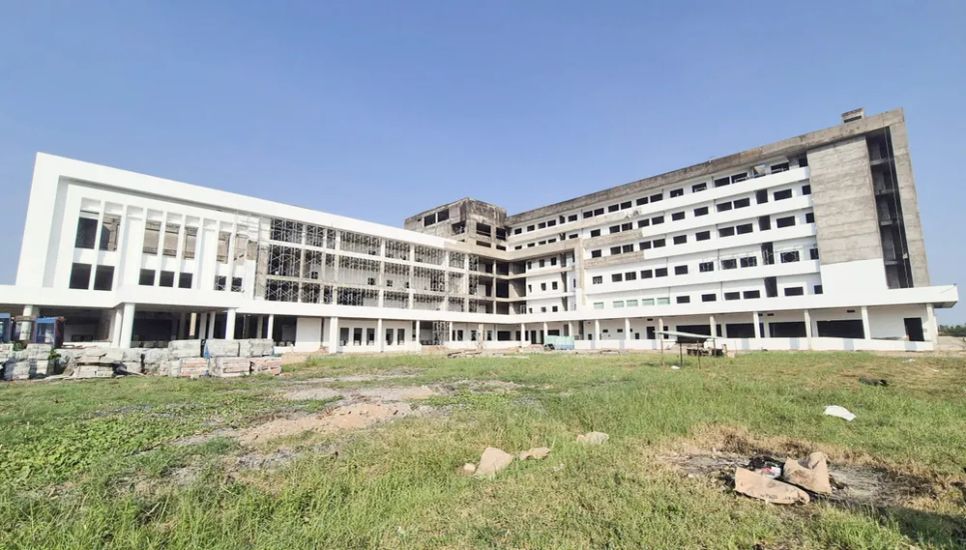 Bệnh viện có quy mô 500 giường đang được người dân ĐBSCL kỳ vọng sớm đưa vào vận hành