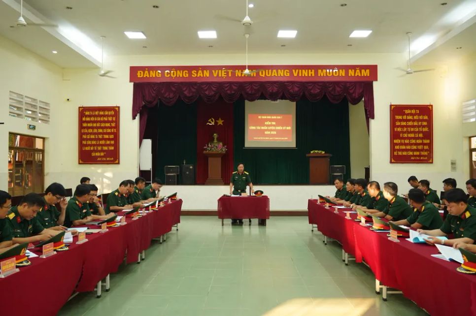 Thượng tá Nguyễn Văn Lộc kết luận kiểm tra Thượng tá Nguyễn Văn Lộc kết luận kiểm tra