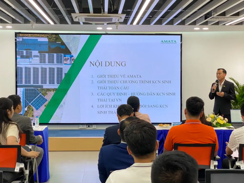 Ông Nguyễn Hữu Nghị, Phó Tổng Giám đốc Công ty cổ phần đô thị Amata Biên Hòa chia sẻ về kinh nghiệm quản trị hạ tầng