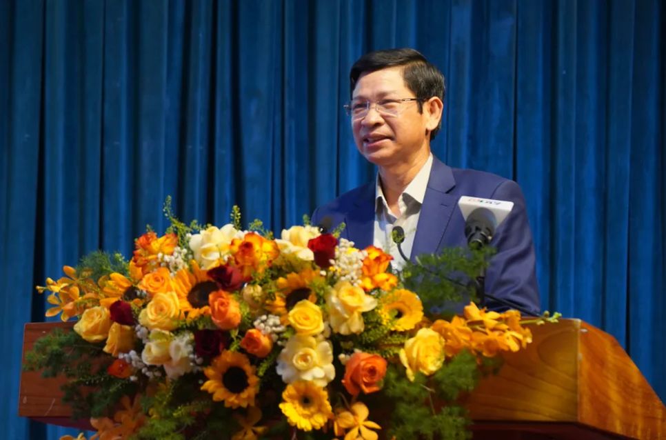 Thứ trưởng Bộ VH-TT-DL Hồ An Phong phát biểu