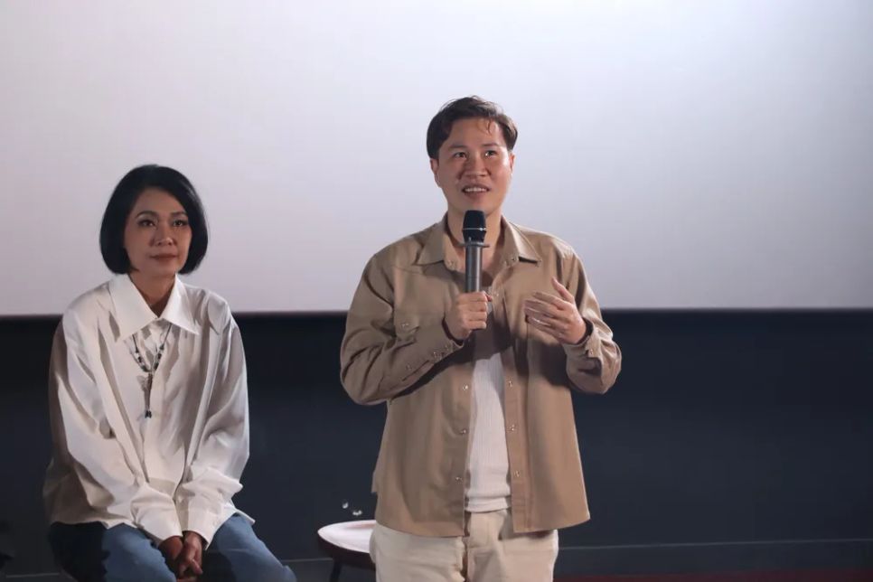 <i>Đạo diễn Vũ Hà dành nhiều tâm huyết cho dự án lần này. Ảnh: V.HÀ</i>