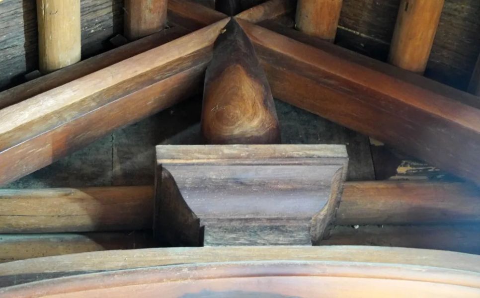 Những phách gỗ quý được sử dụng tạo khung