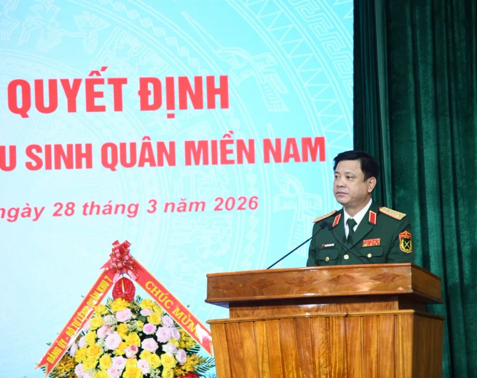 Thượng tướng Nguyễn Trường Thắng phát biểu chỉ đạo Thượng tướng Nguyễn Trường Thắng phát biểu chỉ đạo