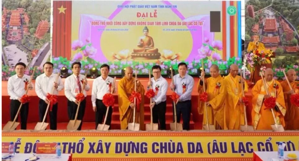 Khởi công phục dựng chùa Da, nơi thờ tự 534 nhà báo liệt sĩ