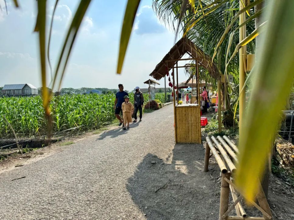 Không gian chợ phiên Xóm Rẫy Không gian chợ phiên Xóm Rẫy