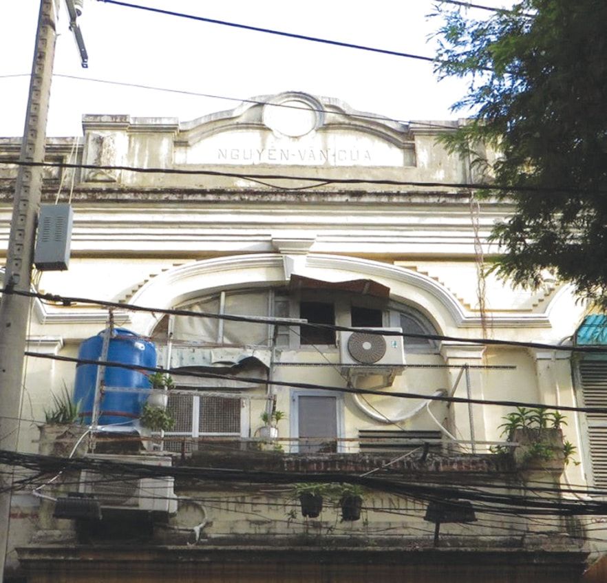 Di tích nhà in Nguyễn Văn Của trên đường Nguyễn Du, TP.HCM Di tích nhà in Nguyễn Văn Của trên đường Nguyễn Du, TP.HCM