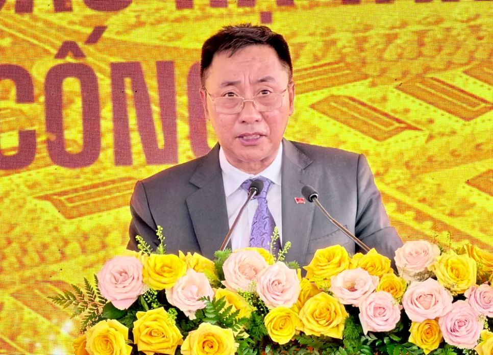 Ông Nguyễn Anh Tuấn, Phó Tổng Giám đốc Tập đoàn T&T Group phát biểu