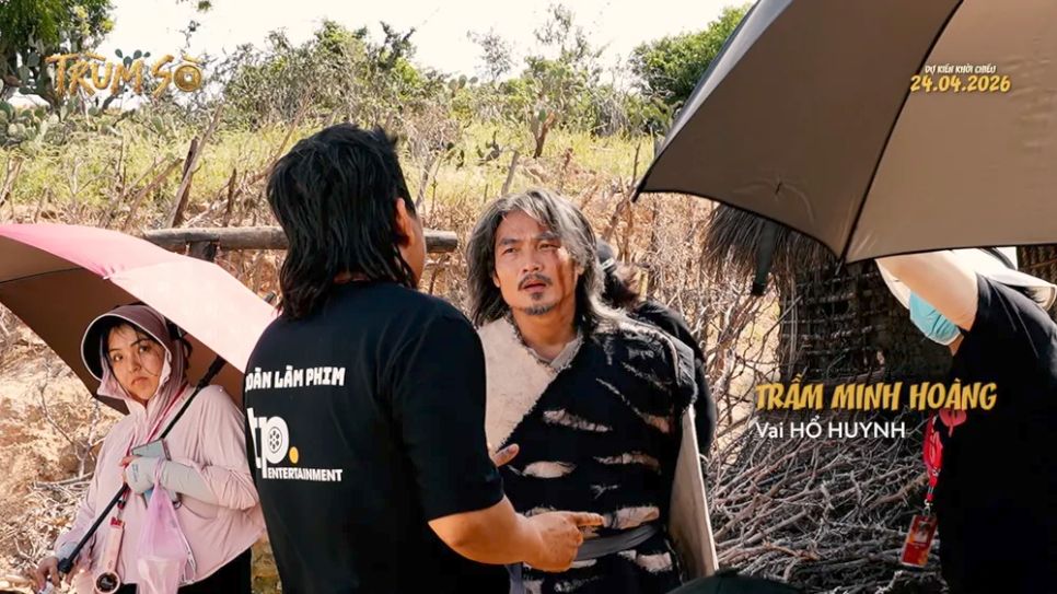 <p> Và Hoàng Tóc Dài tạo nên mảnh ghép chính của phim. Ảnh: ĐPCC </p>