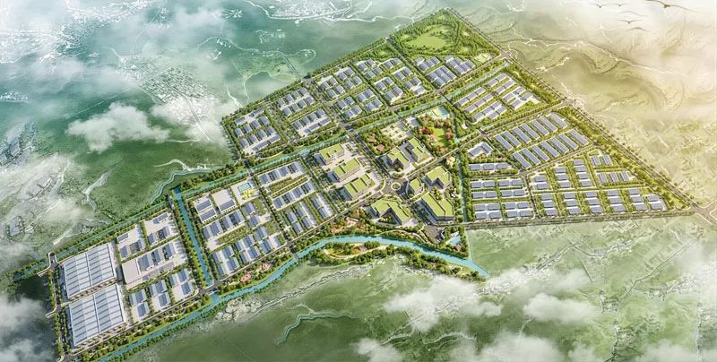 Ảnh phối cảnh KCN Vàm Cống