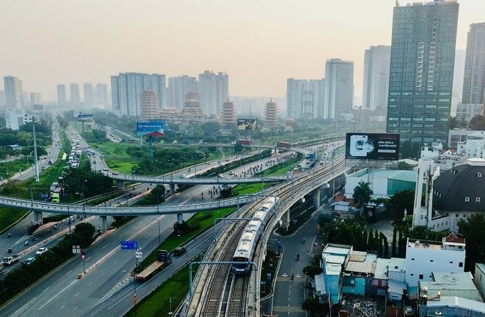 Bộ Xây dựng yêu cầu triển khai khẩn cấp metro kết nối sân bay Long Thành. Ảnh: Ngọc Quý