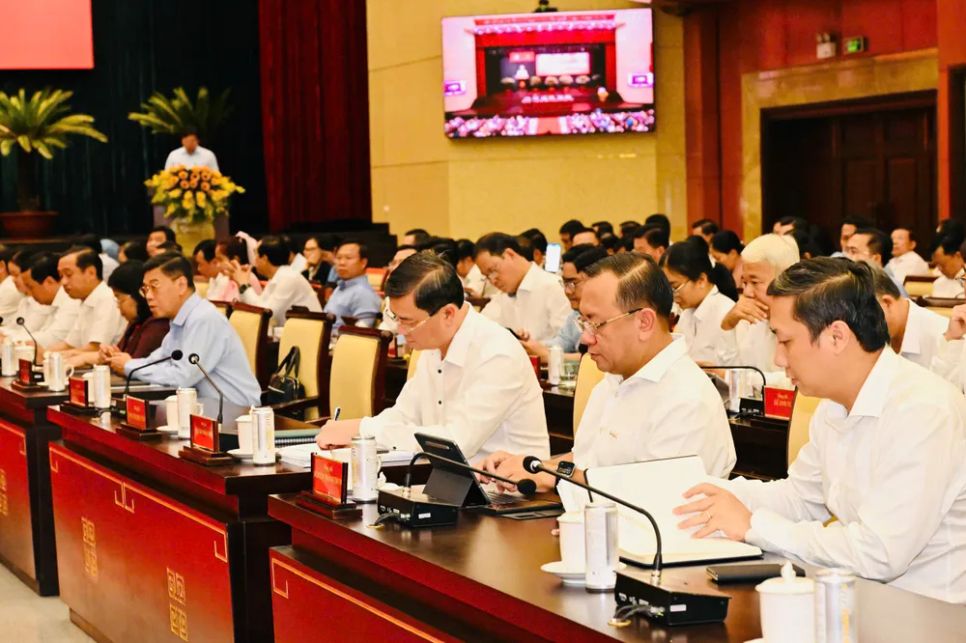 Hội nghị Thành ủy TPHCM bàn nhiều nội dung quan trọng