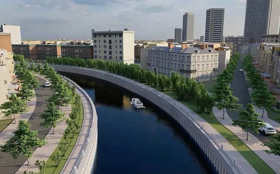 Phối cảnh dự án rạch Xuyên Tâm