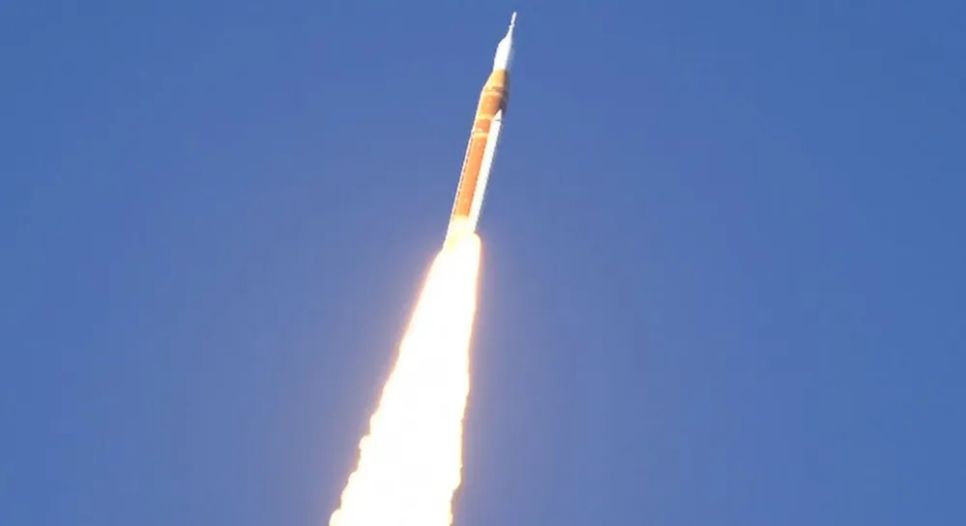 Tàu vũ trụ được phóng từ Trung tâm Vũ trụ Kennedy, bang Florida, Mỹ. Ảnh: CNN