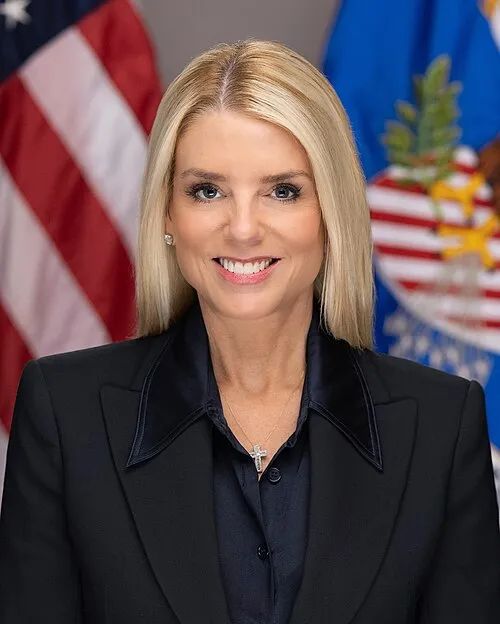 Bà Pam Bondi. Ảnh: OFFICIAL POTRAIT