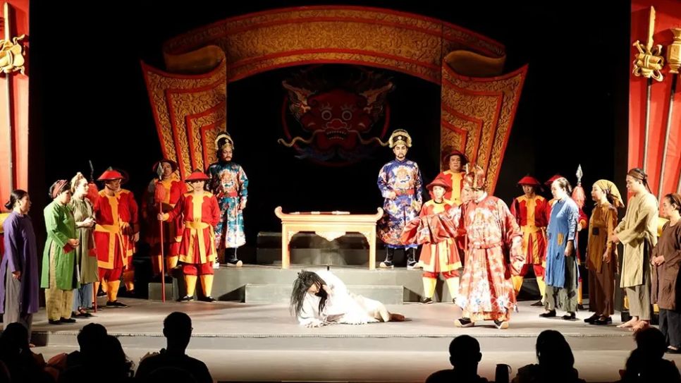 Vở kịch lịch sử Đức Thượng công Tả quân Lê Văn Duyệt - người mang 9 án tử của Nhà hát Idecaf đã sáng đèn 50 suất diễn phục vụ hàng chục ngàn khán giả