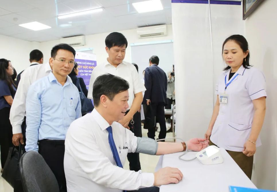 Dự án tập trung hỗ trợ các cơ sở y tế từng chịu ảnh hưởng bởi thiên tai